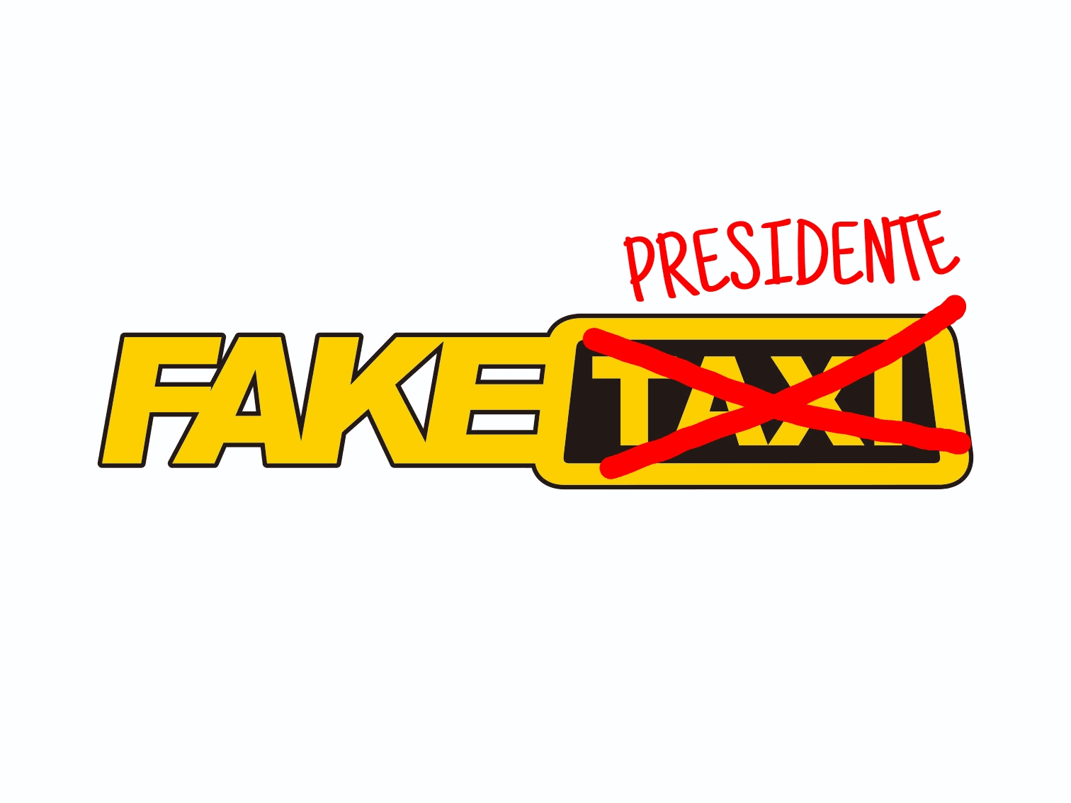FakePresidente 橫幅