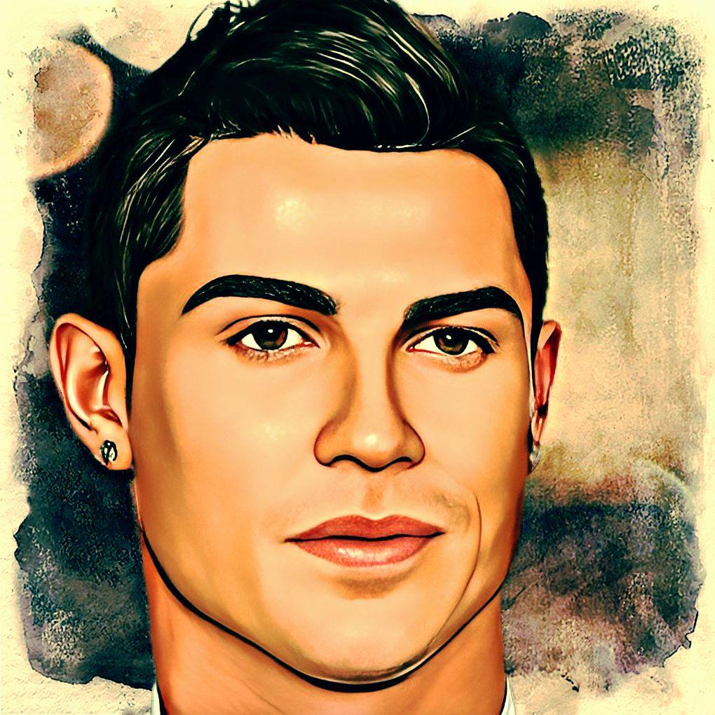 Redhead Nude Beach Bush - Cristiano Ronaldo - Celeb ART - Beautiful Artworks of Celebrities,  Footballers, Politicians and Famous People in World | OpenSea