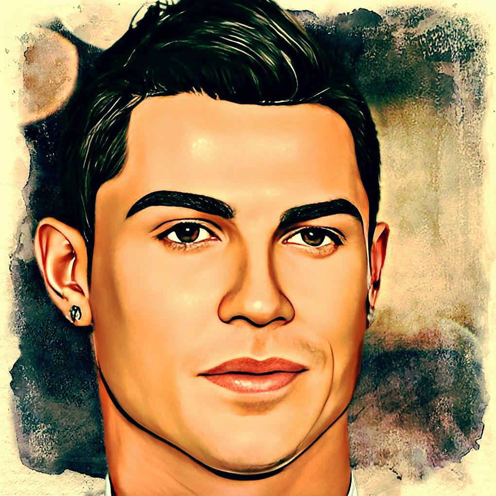 Cristiano Ronaldo Celeb Art Beautiful Artworks Of Celebrities Footballers Politicians And Famous People In World Opensea