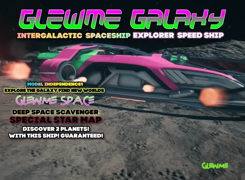 Intergalactic Space Speed Cruiser, Glewme Galaxy