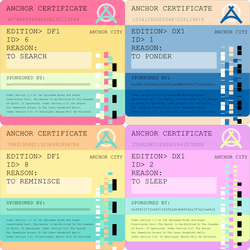 Anchor Certificates collection image