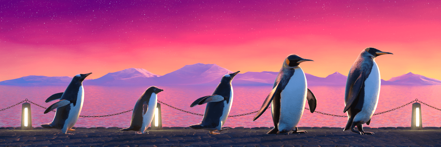 Five Penguins #1084