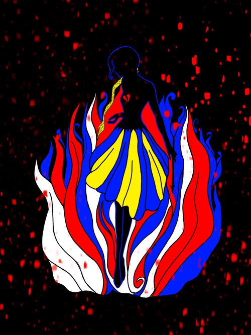 Russian flame of hate
