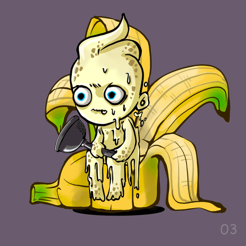  Banana Unchiro Man #03