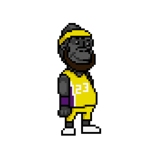 Crypto Harambe #123 - Lebron James Harambe