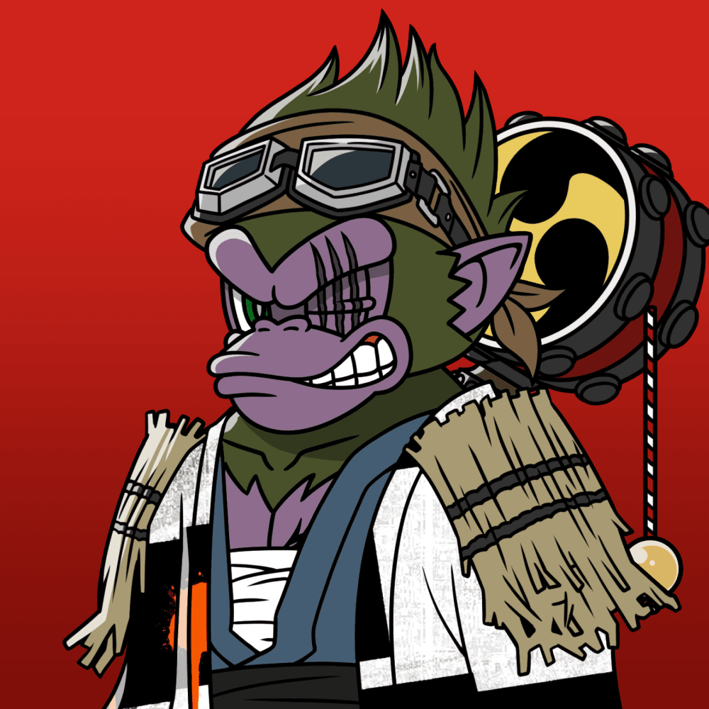 Neo Samurai Monkey #3543