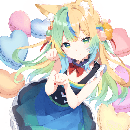 Colorful pop Paw #026