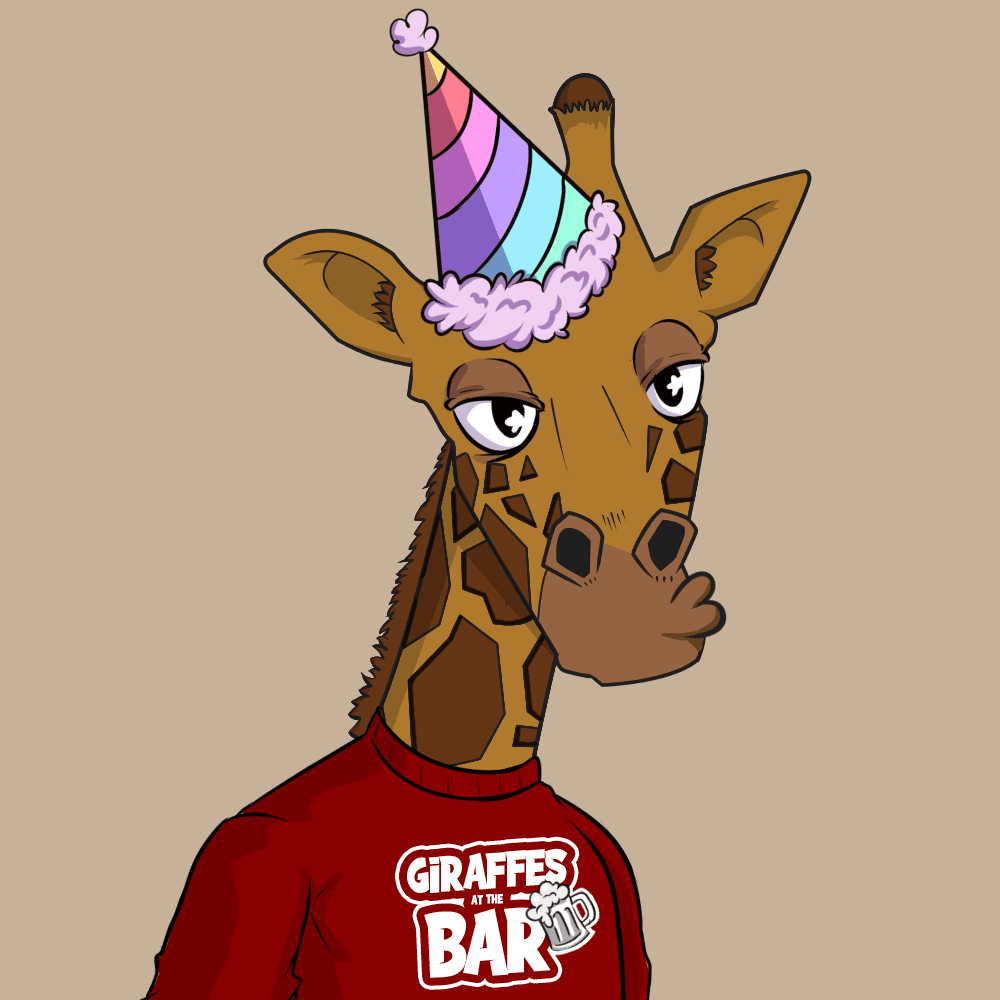 Giraffes at the Bar #122