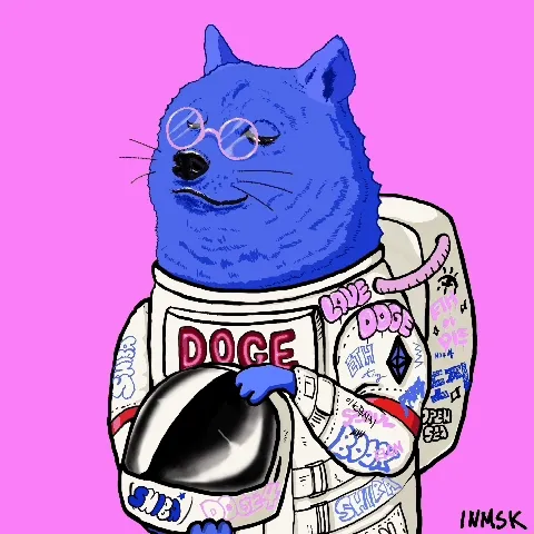 Rocket Doge #4 _Mensa Club Doge