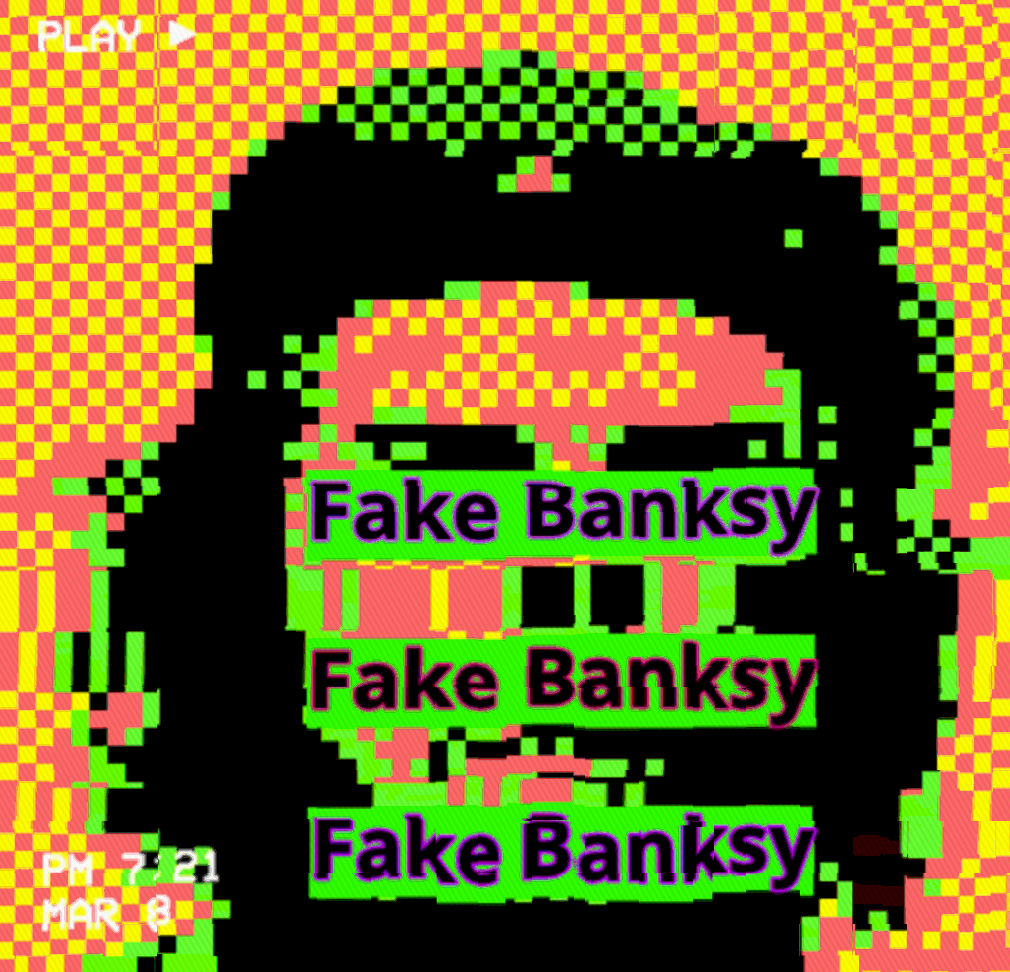 Fake Banksy 999