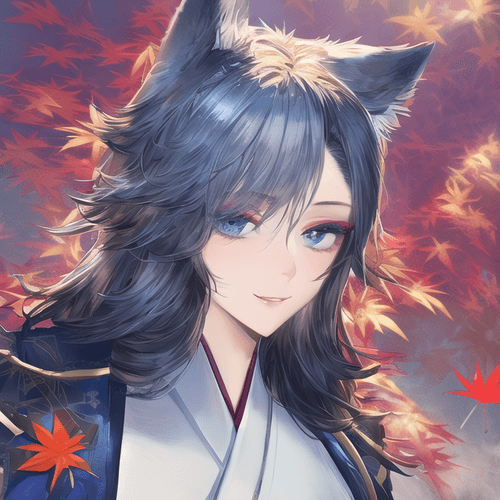 012 wolf girl of autumn