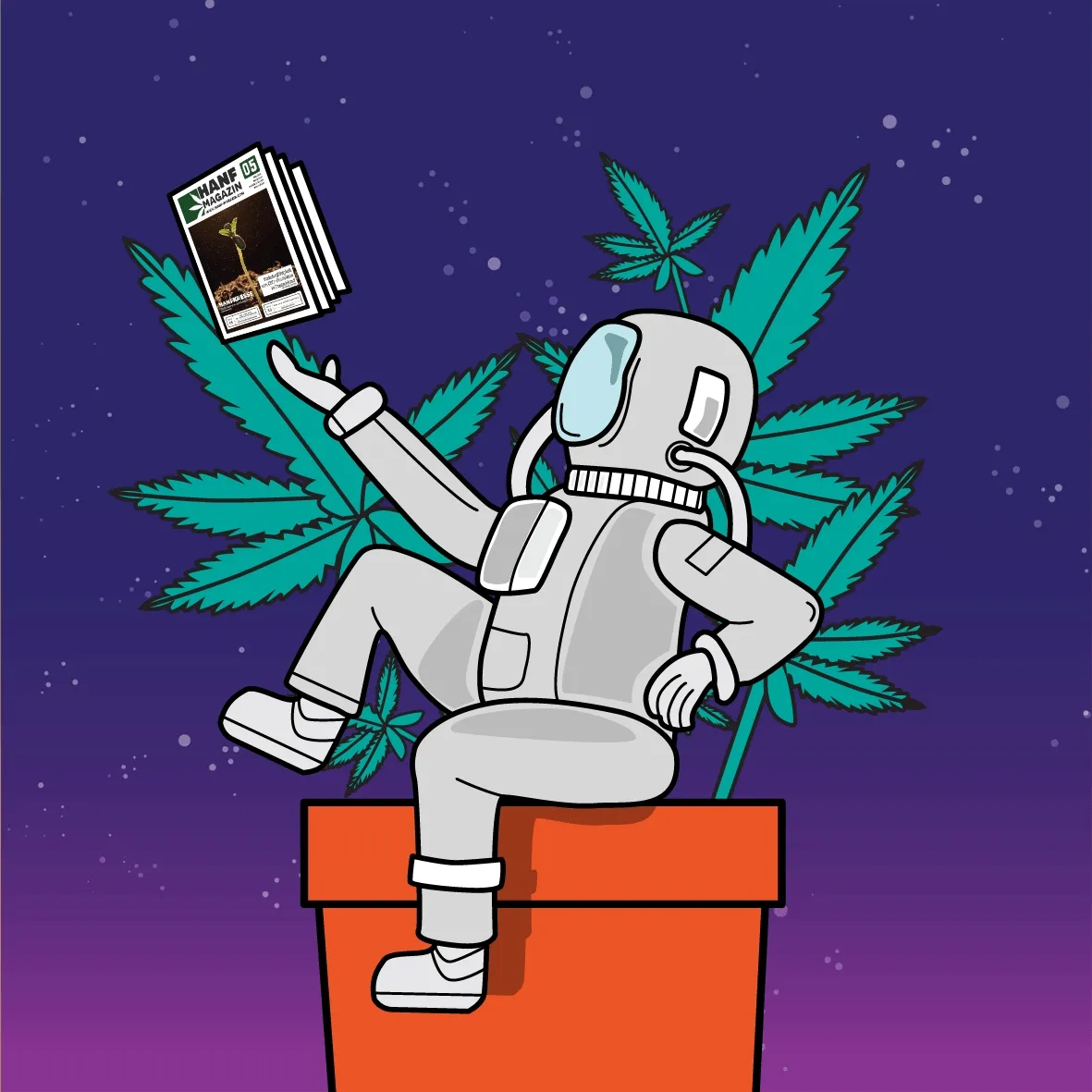 Cannabis Astronaut #30