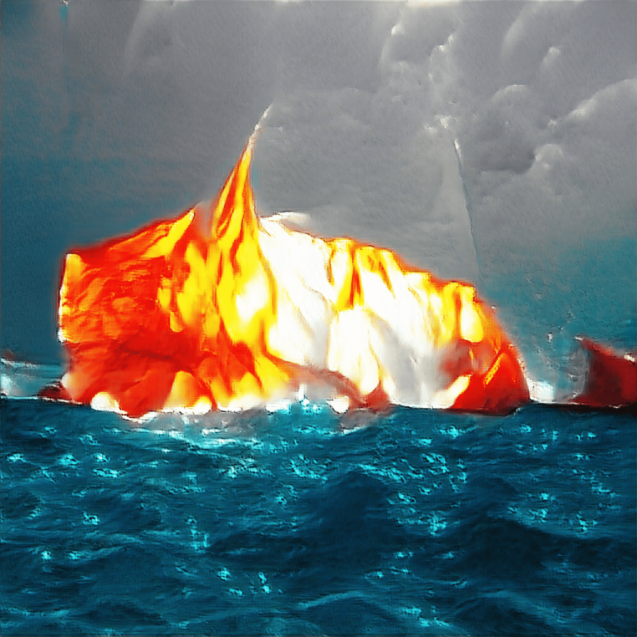 Iceberg In Flames