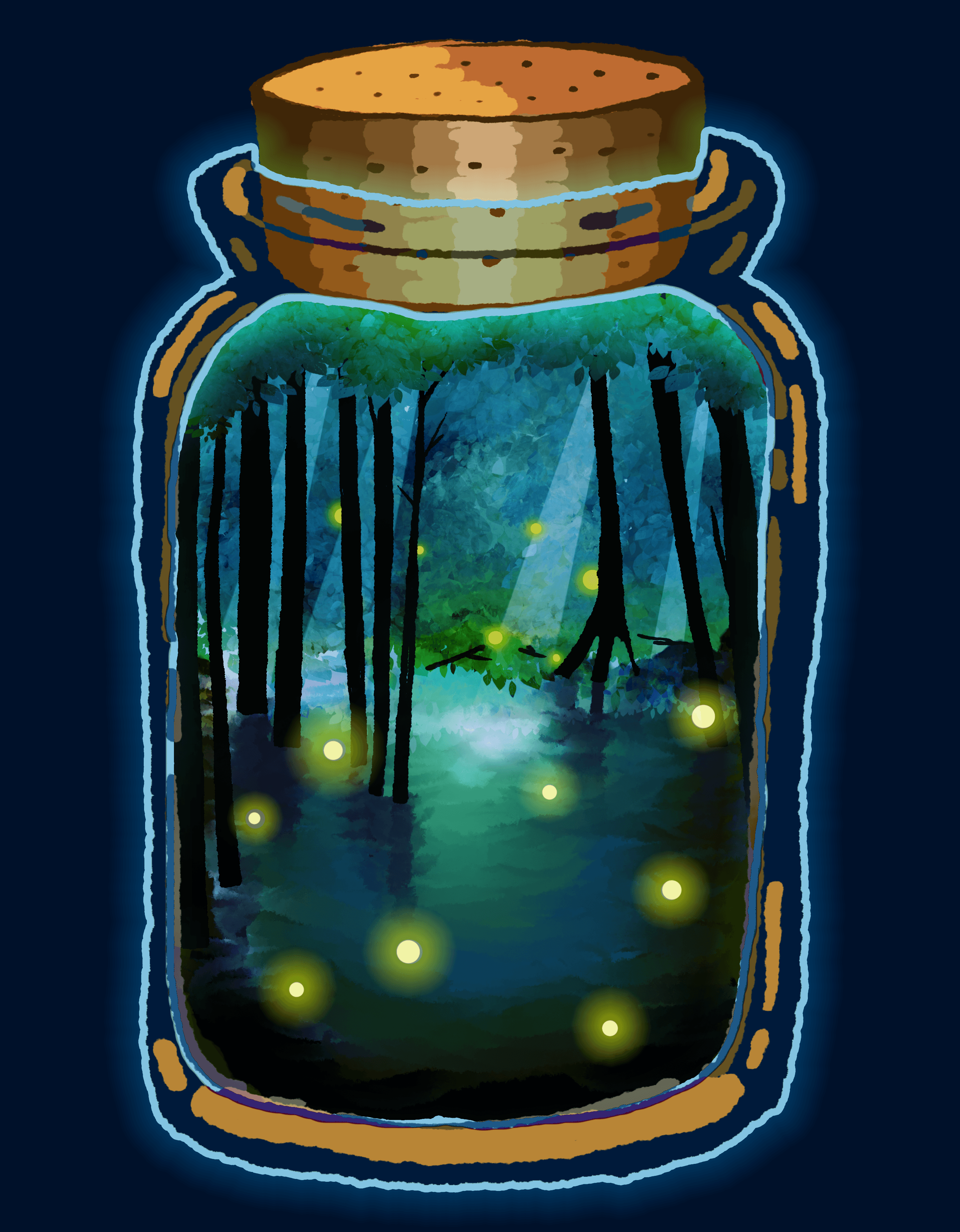 B02-05 Firefly in a bottle