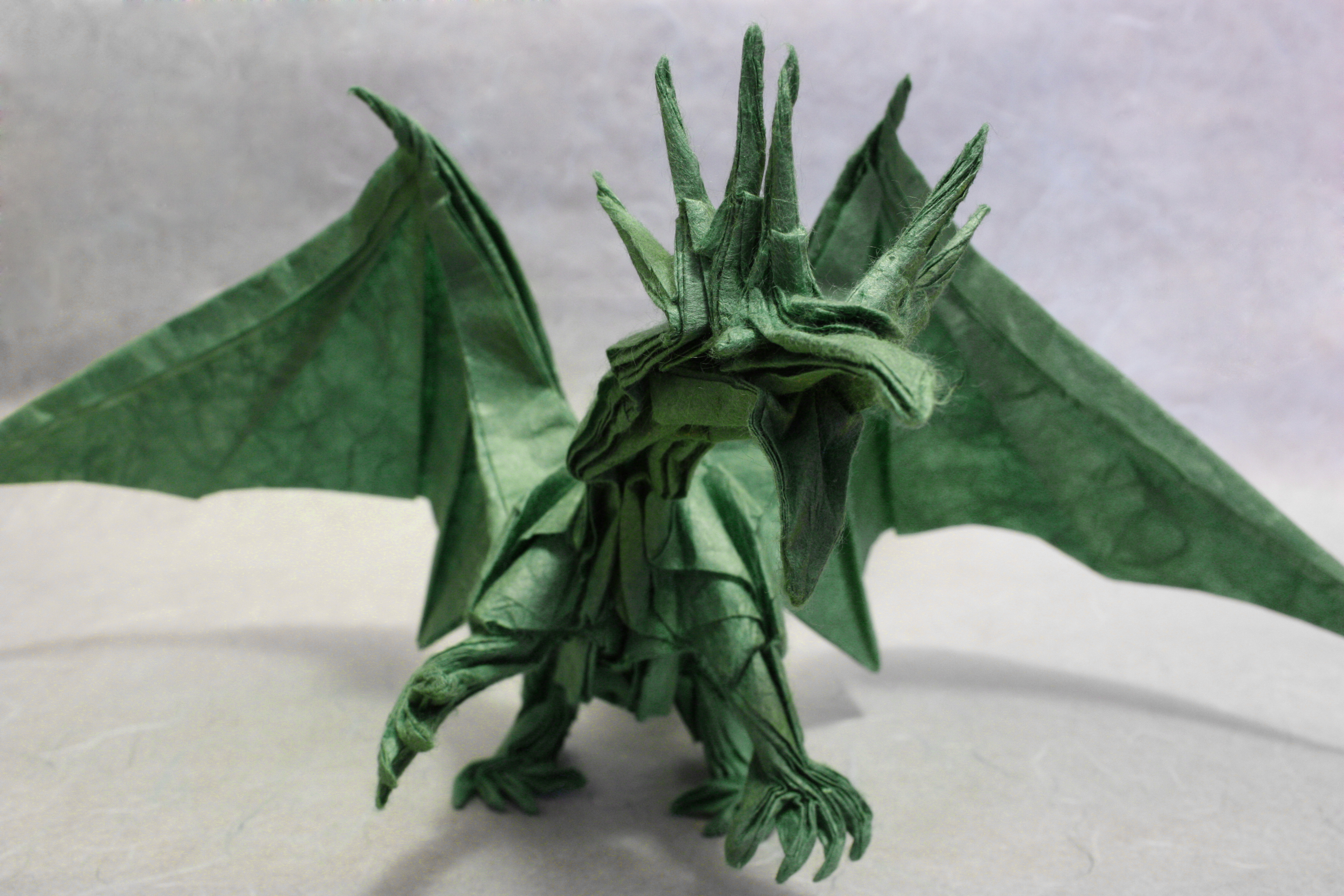 The Origami Anchient Dragon 🐲 by Satoshi Kamiya