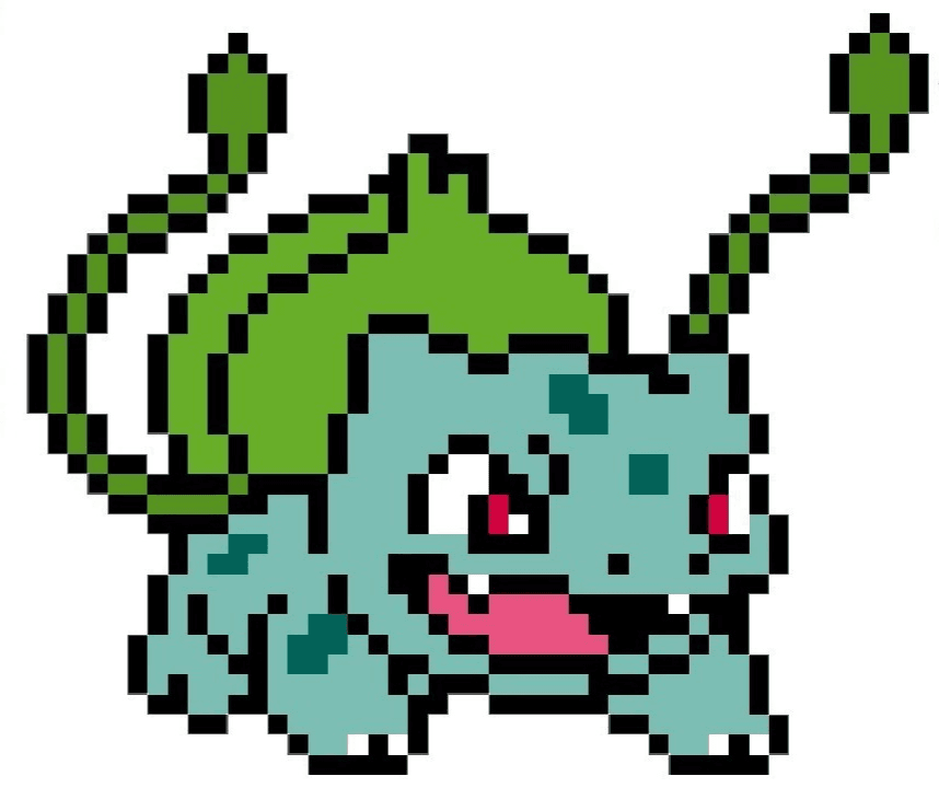 bulbasaur pixel art - Collection | OpenSea