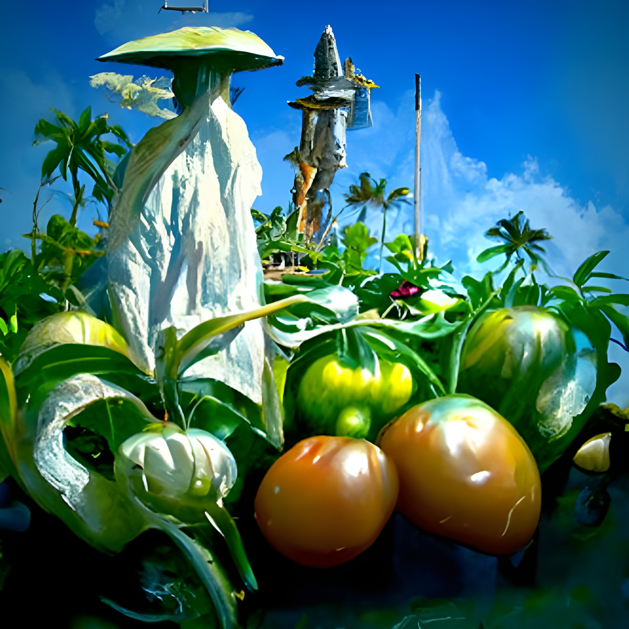 10013 vegetable garden in paradise
