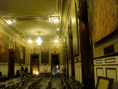 Sala con Pinturas Palacio de Gobierno Mérida, Yucatán