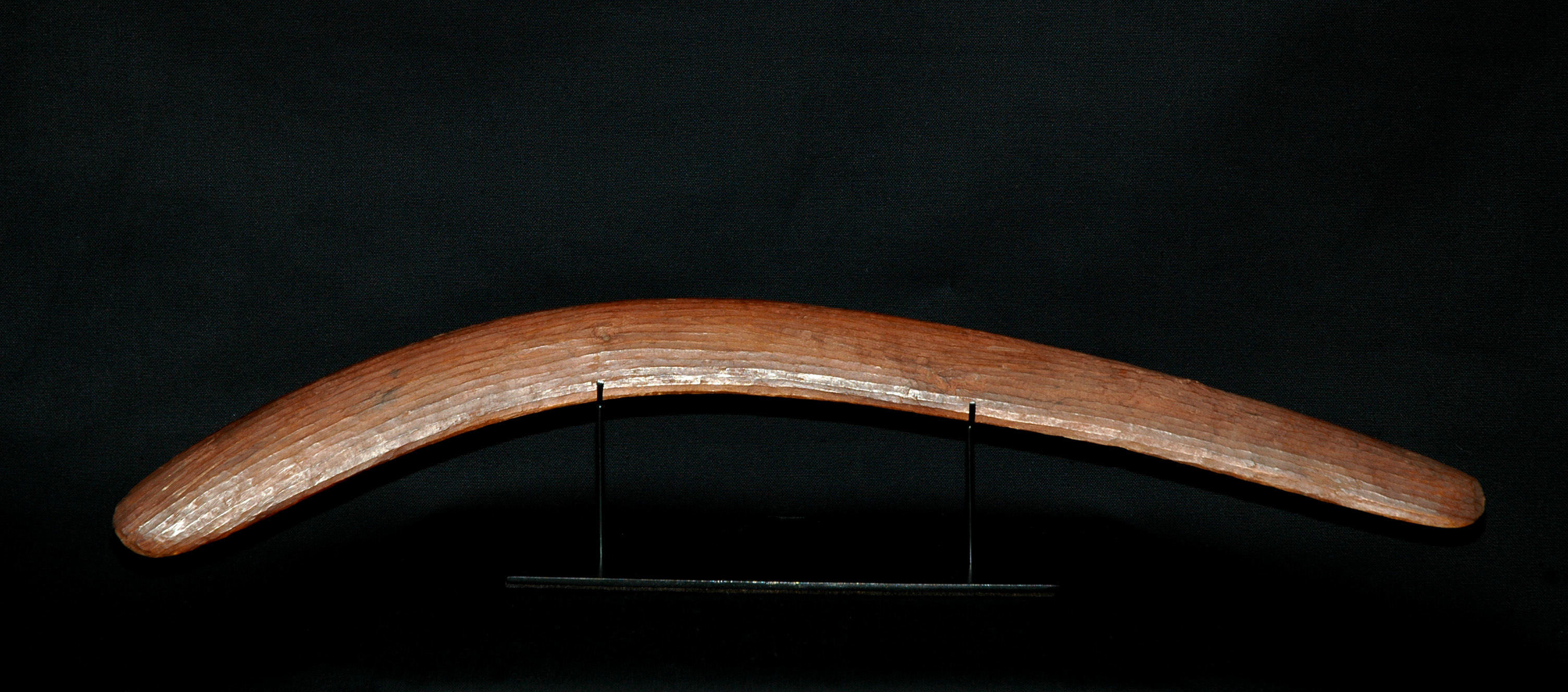 'Boomerang4' - Wood, Aged patina - Physical NFT