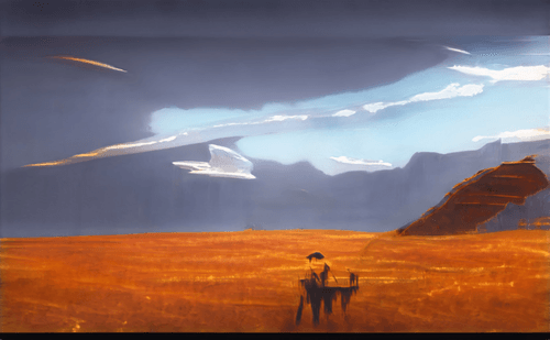 AI Landscapes #00238