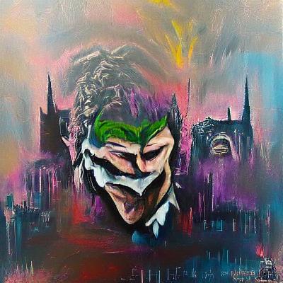 The Dark Knight AI Acrylic