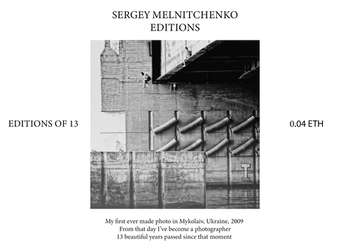 SERGEY MELNITCHENKO EDITIONS