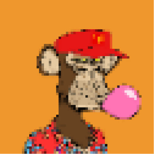 Fast Food Pixel Ape #346