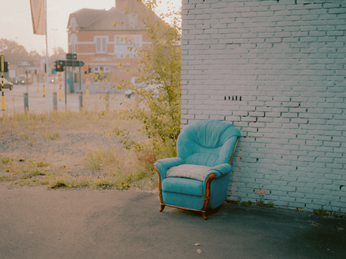 Blue seat