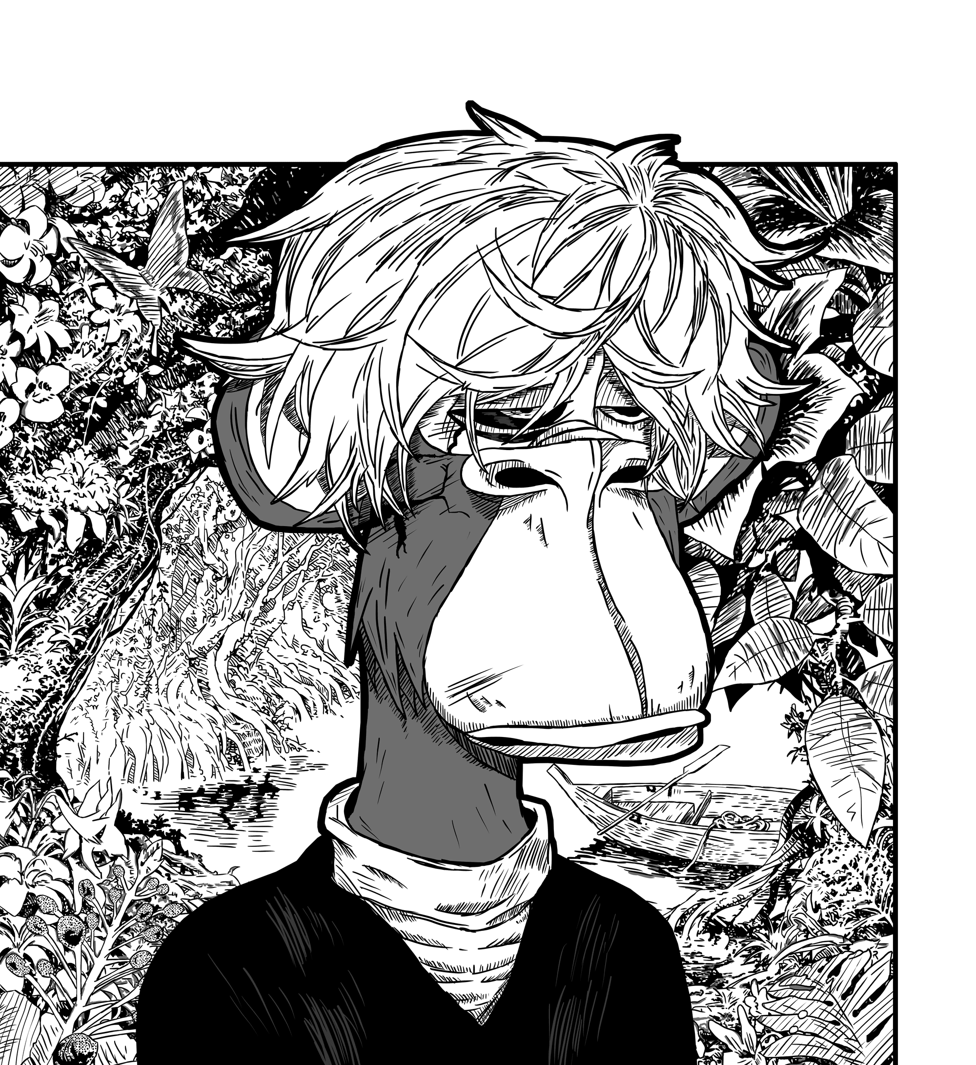 Gabimaru - Bored Ape Manga Club