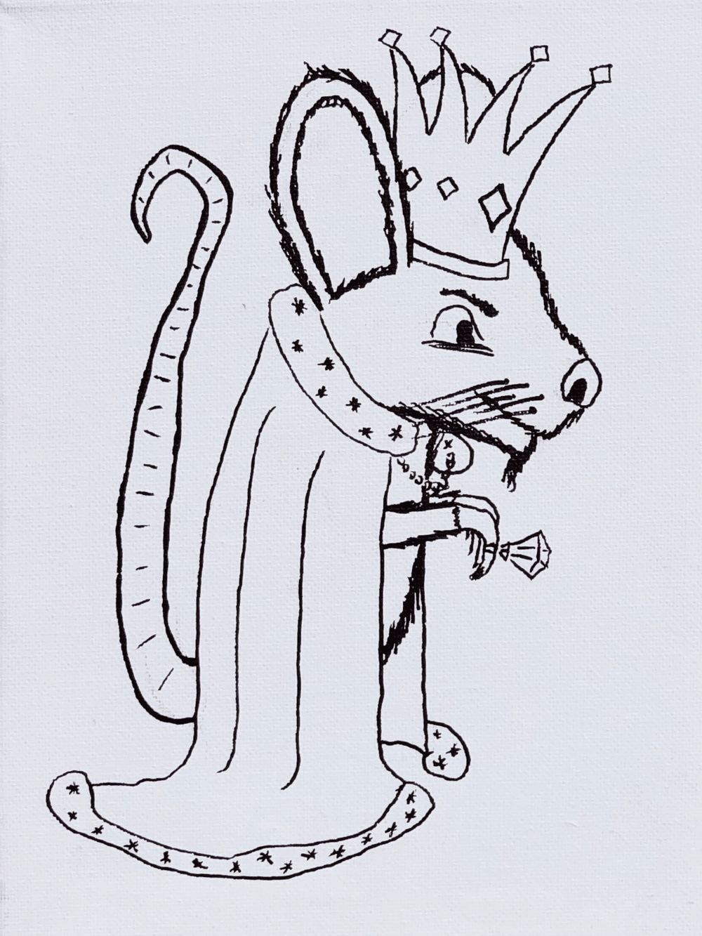 Rat King : r/drawing