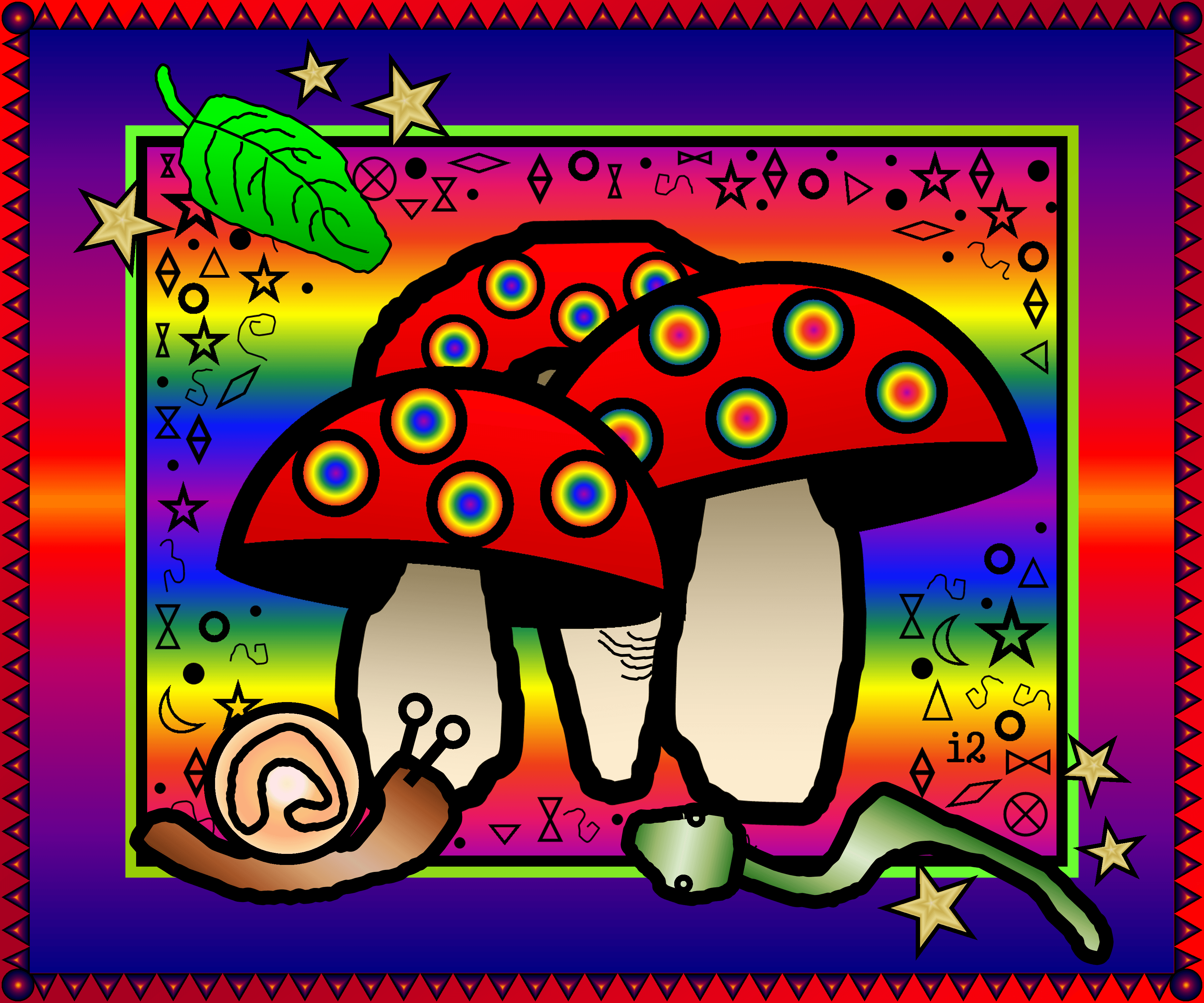 Mushies Alone in the Forest