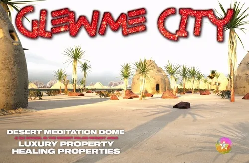 Metaverse Meditation Dome #005, Rayville Desert Strip, Glewme City