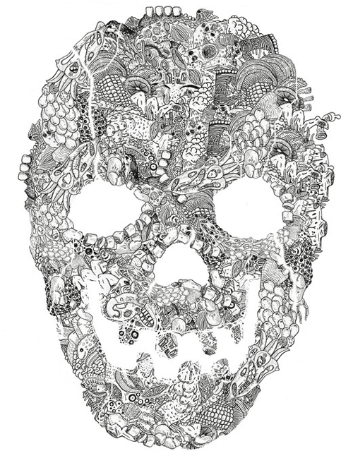 Skull art