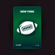 New York Football - old
