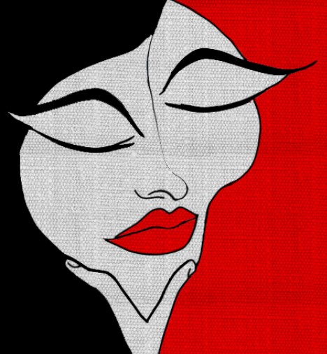 Red lips 07