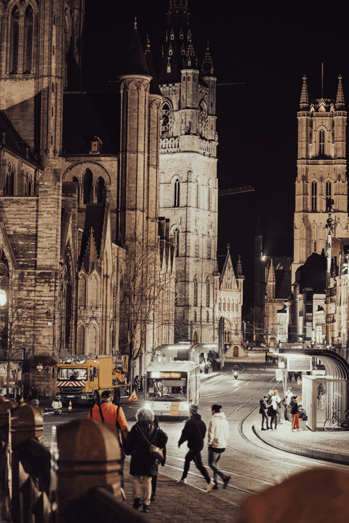 Vibrant old city