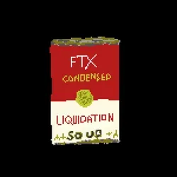 FTX condensed liquidation soup collection image