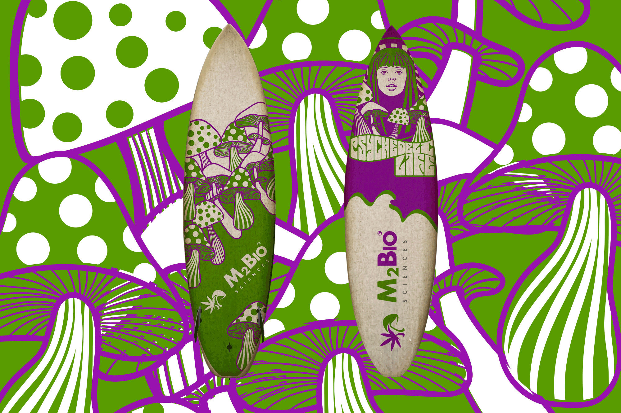 Psychedelic Surfboard 1