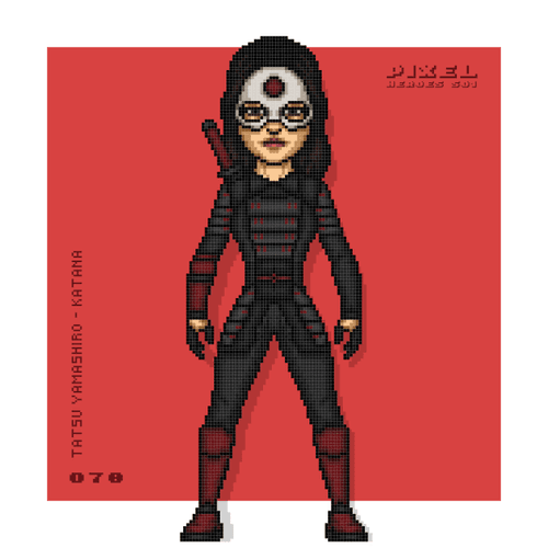 PixelHeroes S01 #078 / Edition 2 of 3 / Katana