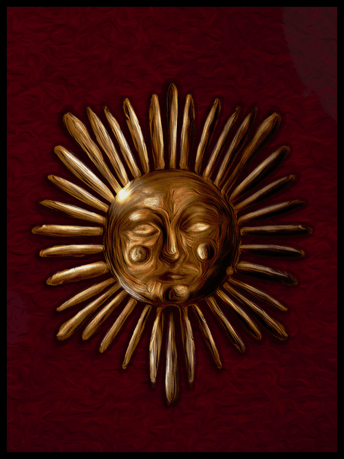 Sun Medallion