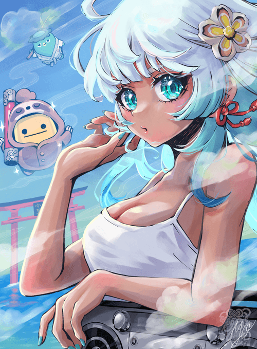 Nagisa by the seaside