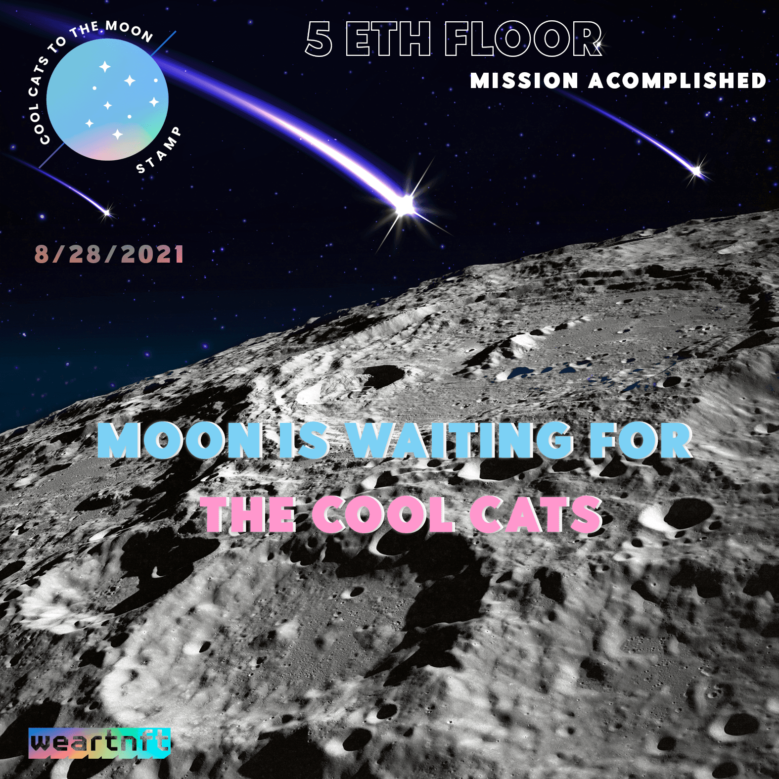 Cool Cats To The Moon 5 ETH #2
