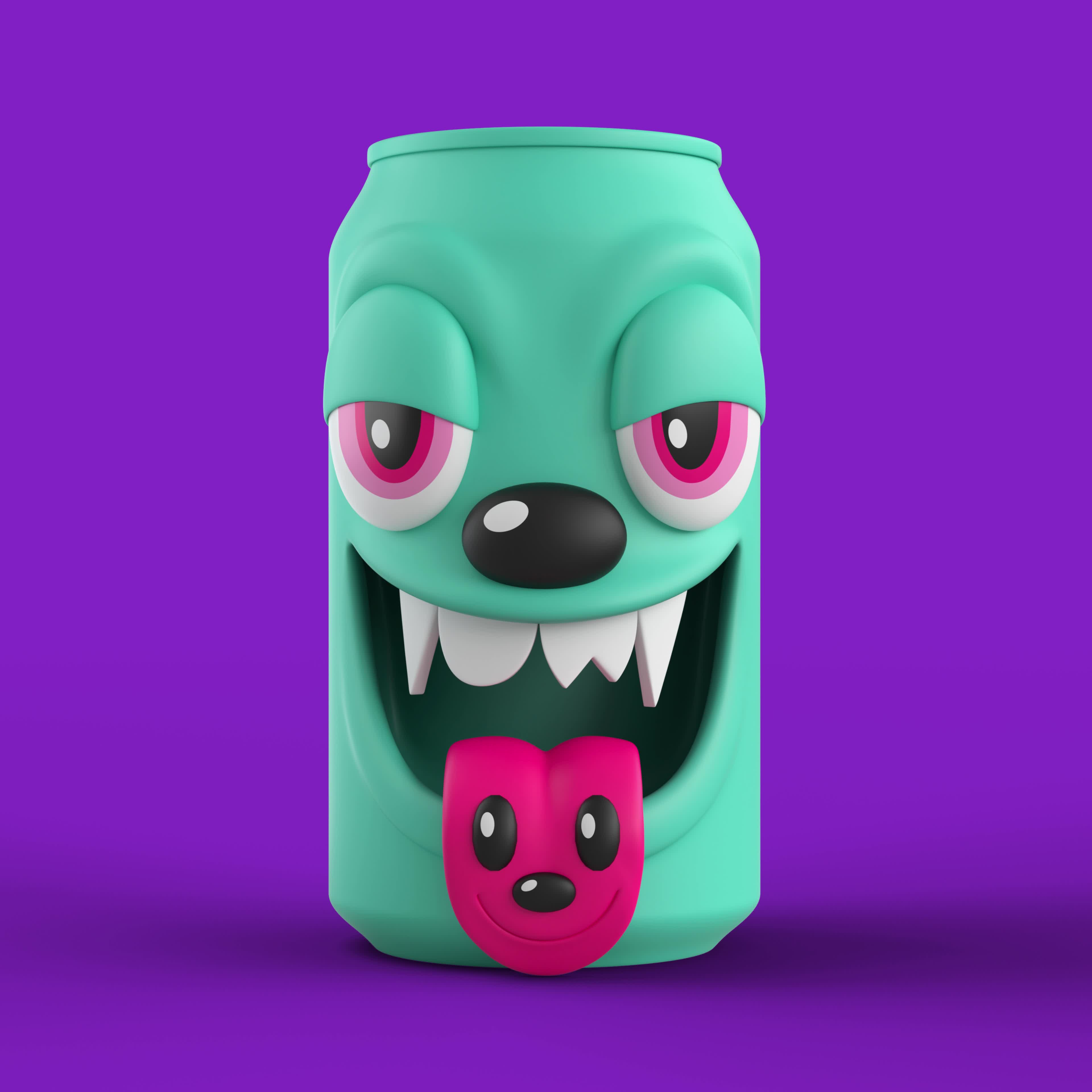 Mad Can (3D) #172