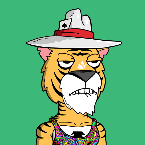 Grouchy Tiger Social Club #3296