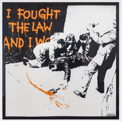 I Fought The Law, Banksy collection image