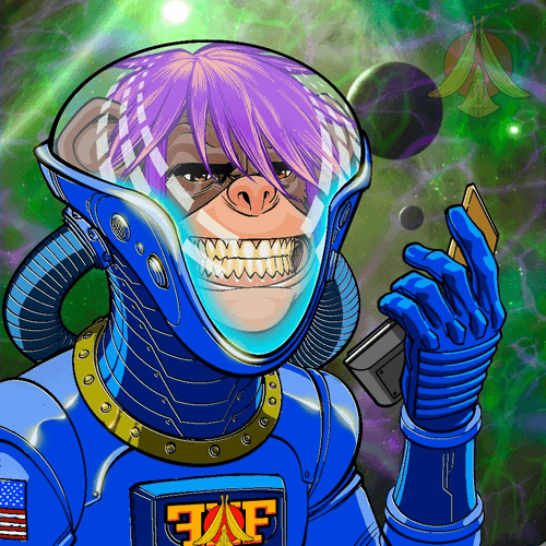 Funky Monkey Space Force #127