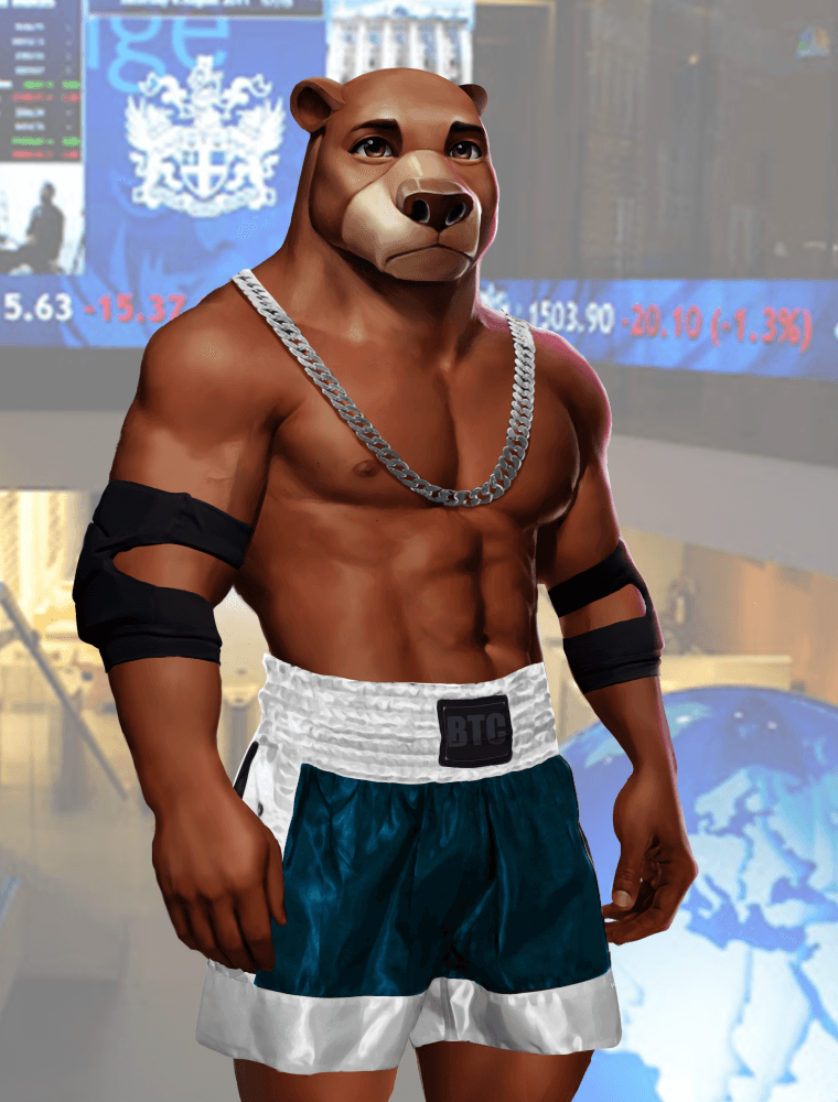 Wall Street Avatar Fighter Bear #37