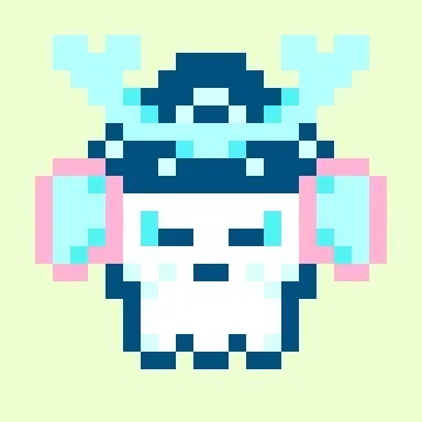Kawaii SKULL #4554