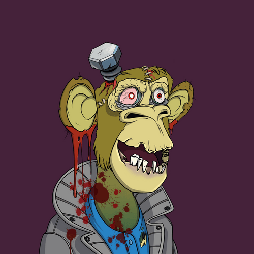 Zombie Ape Club #107