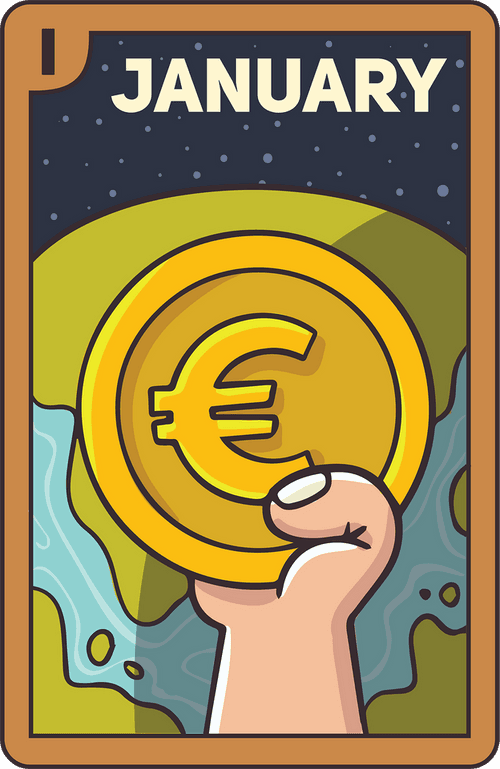 JAN01 - Bronze Guba - The Euro